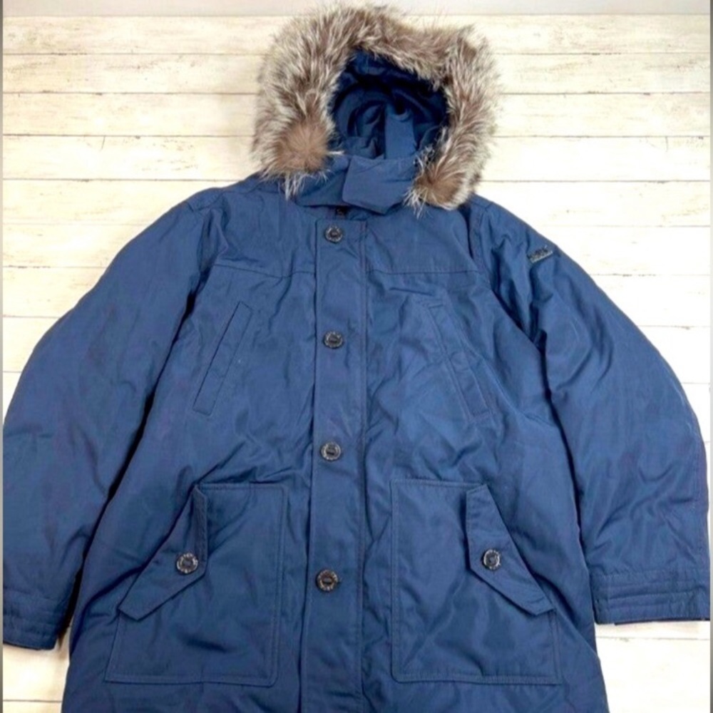 NWOT! MK Fur Collar Parka - Picture 7 of 15